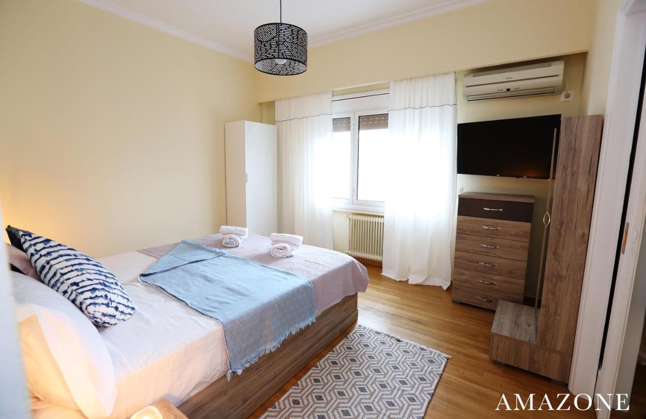 Melma Properties-Amazone-Premium Apartment In Piraeus Center Bagian luar foto