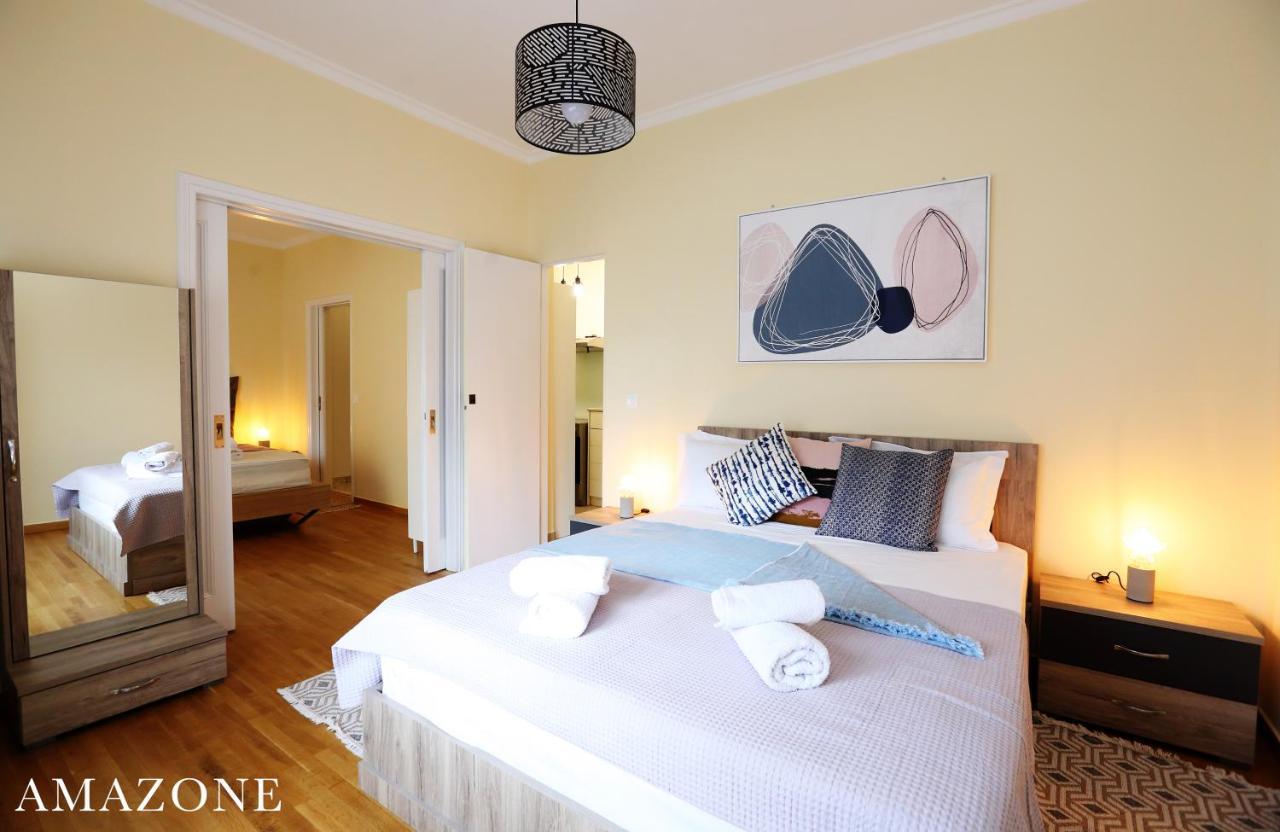Melma Properties-Amazone-Premium Apartment In Piraeus Center Bagian luar foto