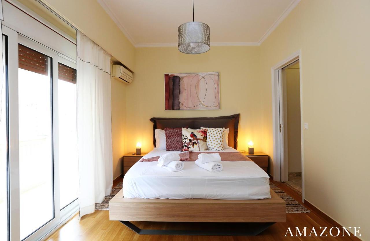 Melma Properties-Amazone-Premium Apartment In Piraeus Center Bagian luar foto