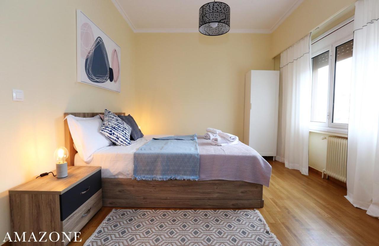 Melma Properties-Amazone-Premium Apartment In Piraeus Center Bagian luar foto
