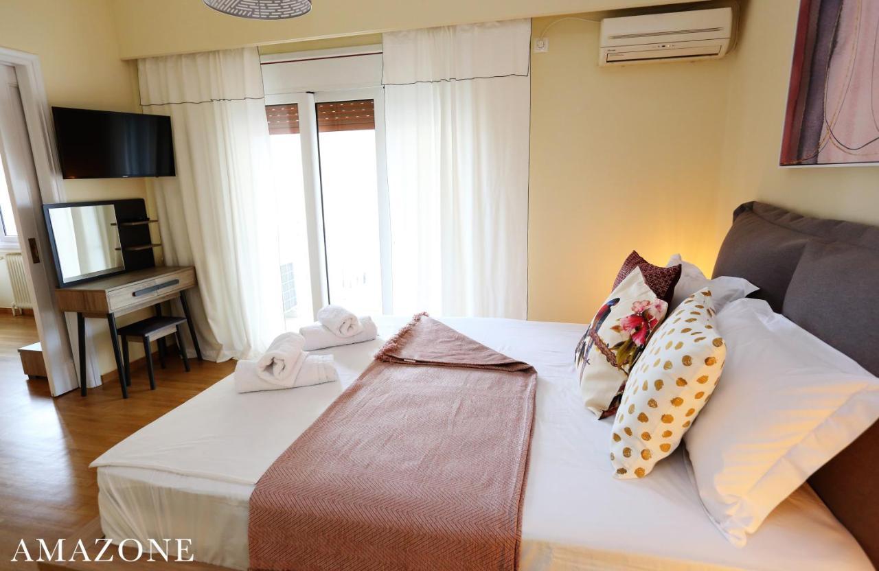 Melma Properties-Amazone-Premium Apartment In Piraeus Center Bagian luar foto
