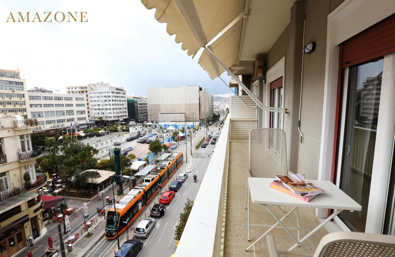 Melma Properties-Amazone-Premium Apartment In Piraeus Center Bagian luar foto