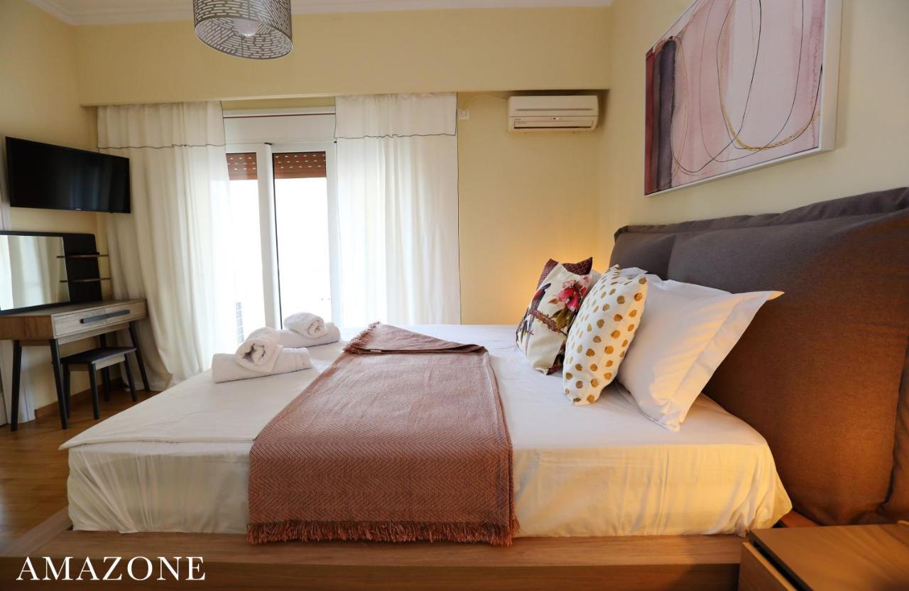 Melma Properties-Amazone-Premium Apartment In Piraeus Center Bagian luar foto