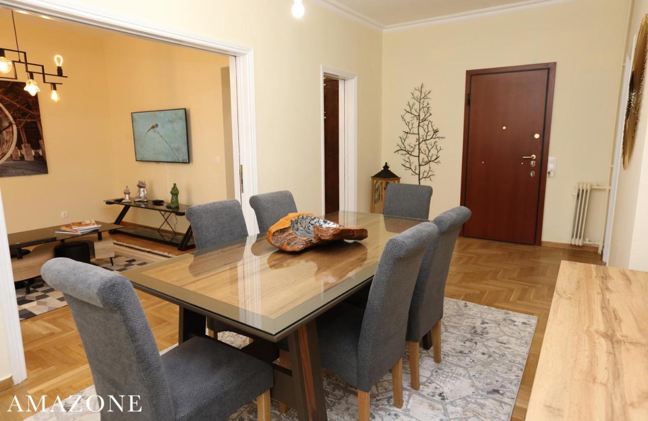 Melma Properties-Amazone-Premium Apartment In Piraeus Center Bagian luar foto