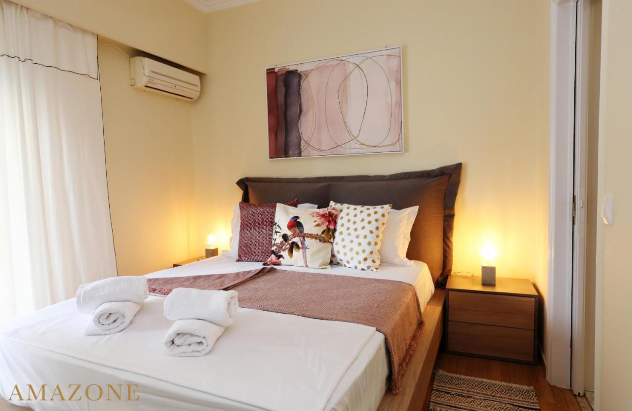 Melma Properties-Amazone-Premium Apartment In Piraeus Center Bagian luar foto