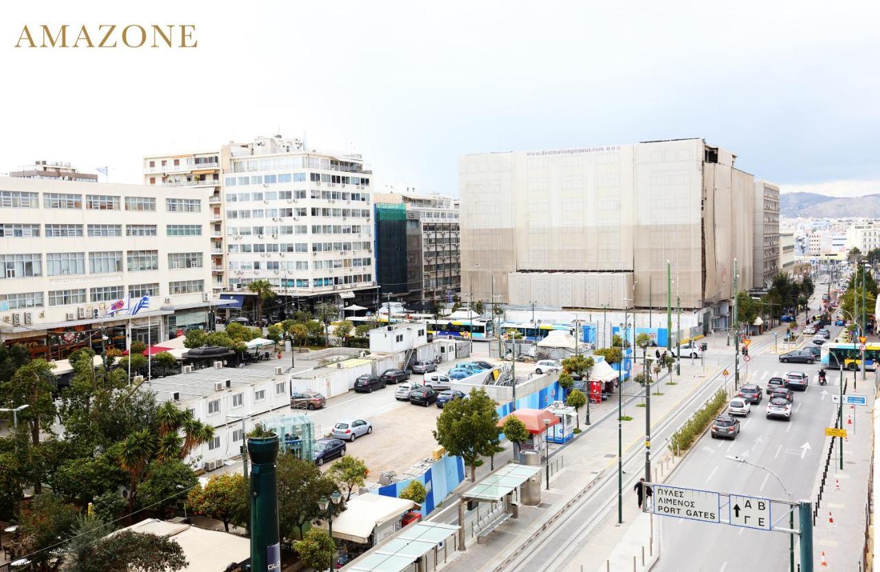 Melma Properties-Amazone-Premium Apartment In Piraeus Center Bagian luar foto